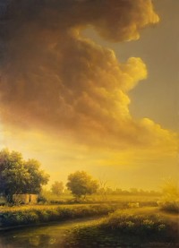 Zulfiqar Ali Zulfi, 30 x 40 Inch, Oil on Canvas, Landscape Painting-AC-ZUZ-093